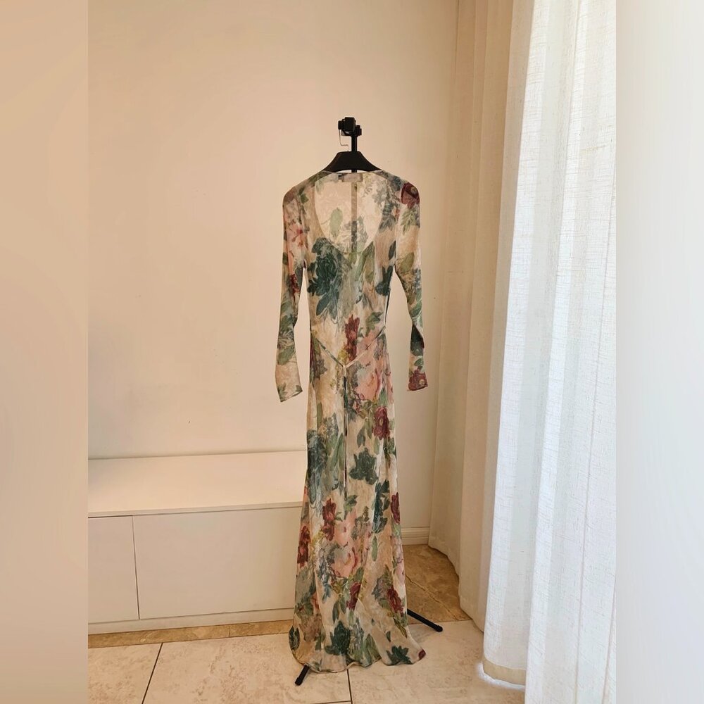 Realisation Par Inka Semi-sheer Printed Dress - Picture 11 of 11